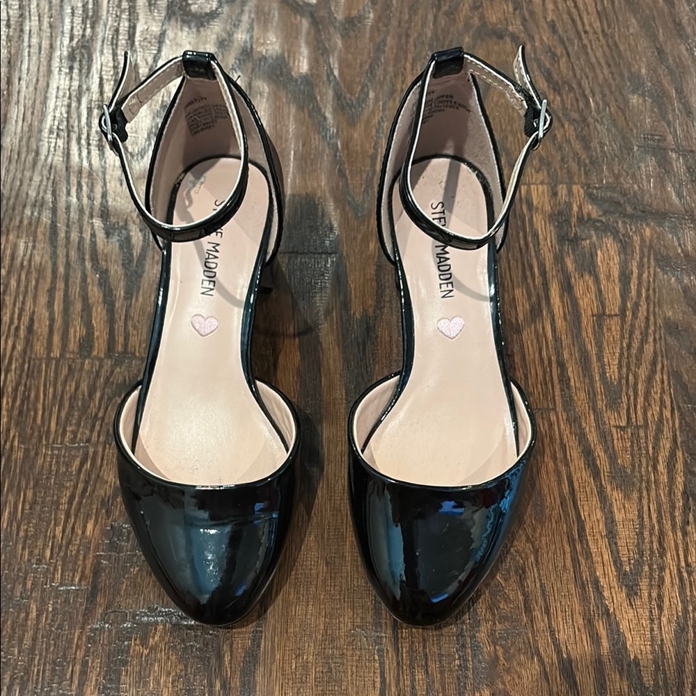 Steve Madden Black Patent Leather Heels